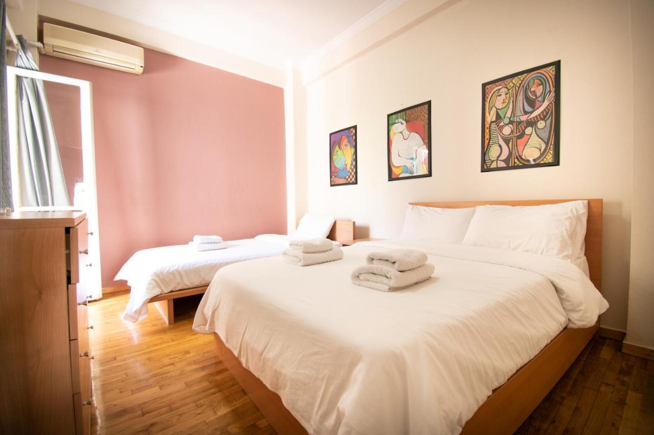 Ferienwohnung Cozy Flat In Heart Of Acropolis Athen Exterior foto