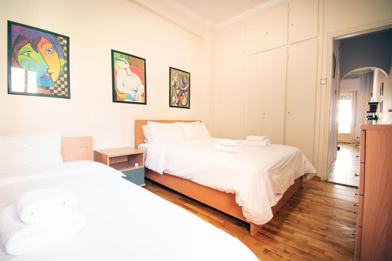 Ferienwohnung Cozy Flat In Heart Of Acropolis Athen Exterior foto