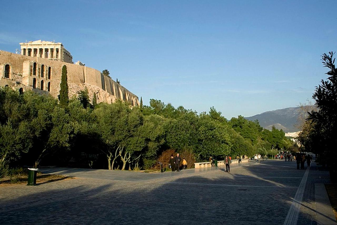 Ferienwohnung Cozy Flat In Heart Of Acropolis Athen Exterior foto